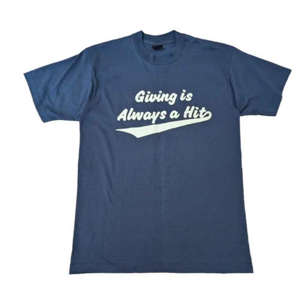Screen Stars Navy Short Sleeve Tee